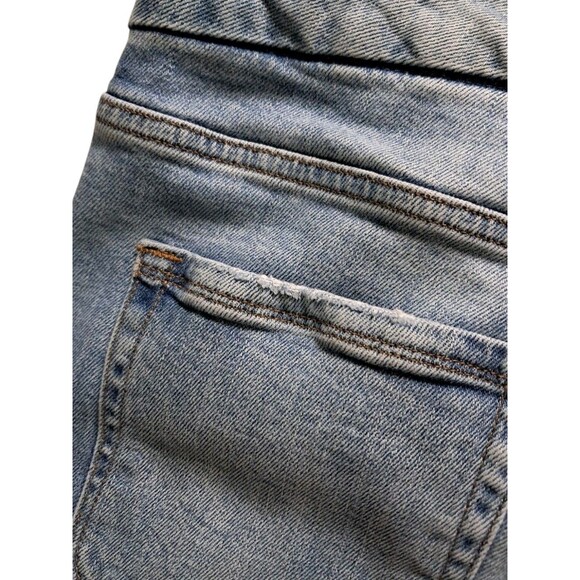 Good American Jeans Womens 12/31 Good Skate Wide Leg 90s Loose High Rise Stretch - Picture 7 of 13